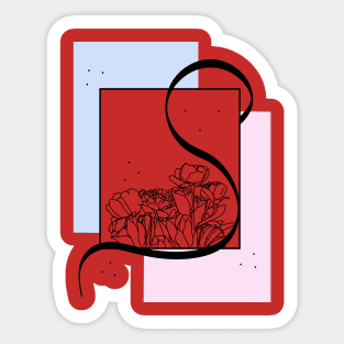 Blooming Elegance Sticker